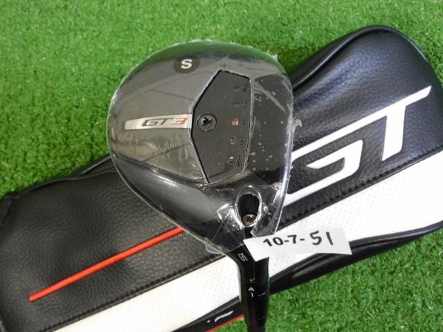 Titleist GT3 15* 3 Wood HZRDUS Black 5G 70g 6.0 Stiff Graphite w Headcover New