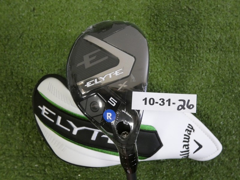 Callaway 2025 Elyte X 25* 5 Hybrid Denali Charcoal 60g 5.5 Regular with HC New