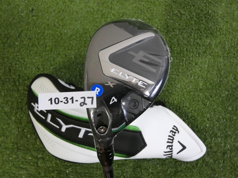 Callaway Elyte X 21* Left Hand 4 Hybrid Denali Charcoal 60g 5.5 Regular w HC New