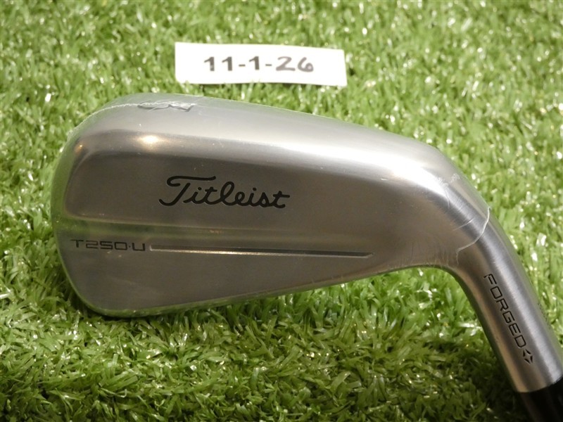 Titleist 2025 T250U 20* 3 Utility Iron HZRDUS 80g 6.0 Stiff Graphite New