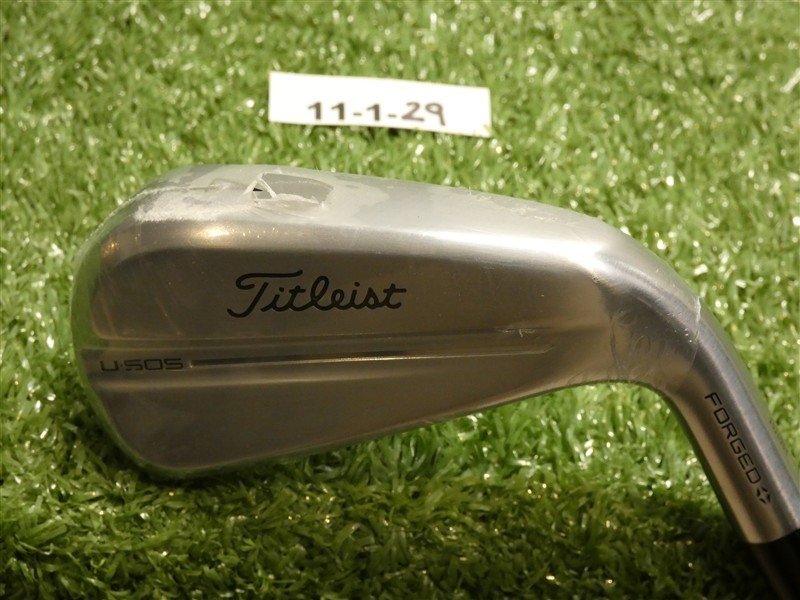 Titleist 2025 U505 22* 4 Utility Iron HZRDUS 80g 6.0 Stiff Graphite New