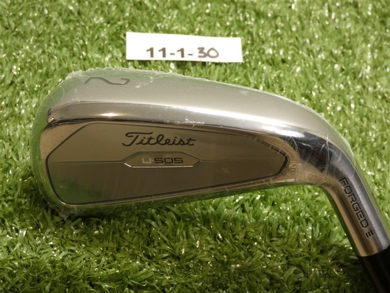 Titleist 2023 U505 18* 2 Utility Iron HZRDUS 80g 6.0 Stiff Graphite New