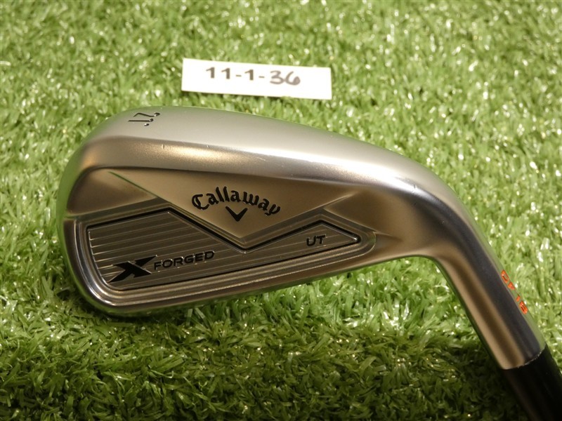 Callaway CF18 X Forged UT 21* 3 Utility Iron Tour AD DI-95 X Extra Stiff 2* Flat