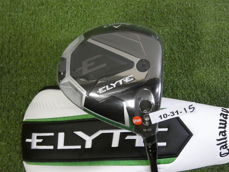 Callaway 2025 Elyte 9.0* Driver Tensei 1K Black 65 Stiff Graphite with HC New