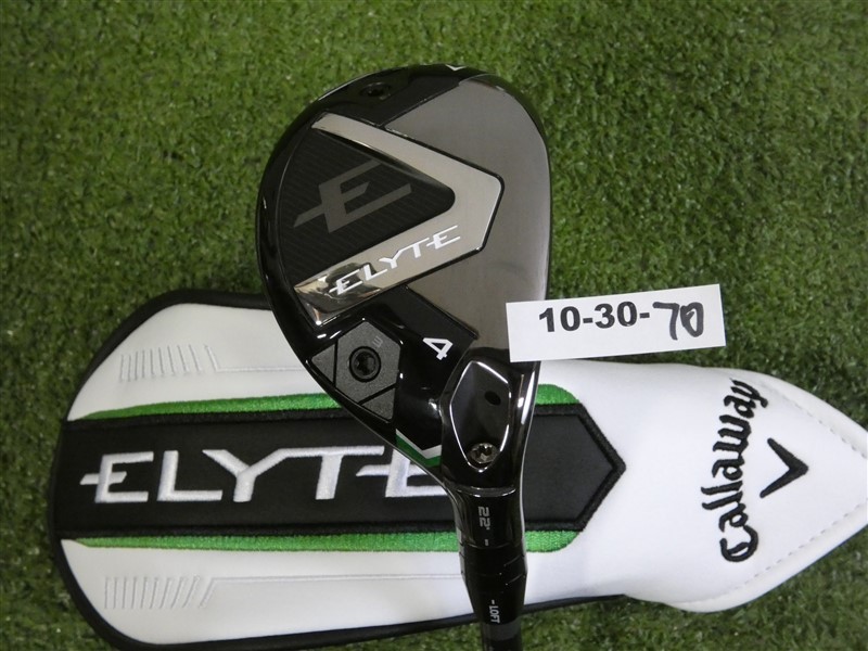 Callaway 2025 Elyte 22* 4 Hybrid Denali Charcoal 70g 6.0 Stiff Graphite w HC New