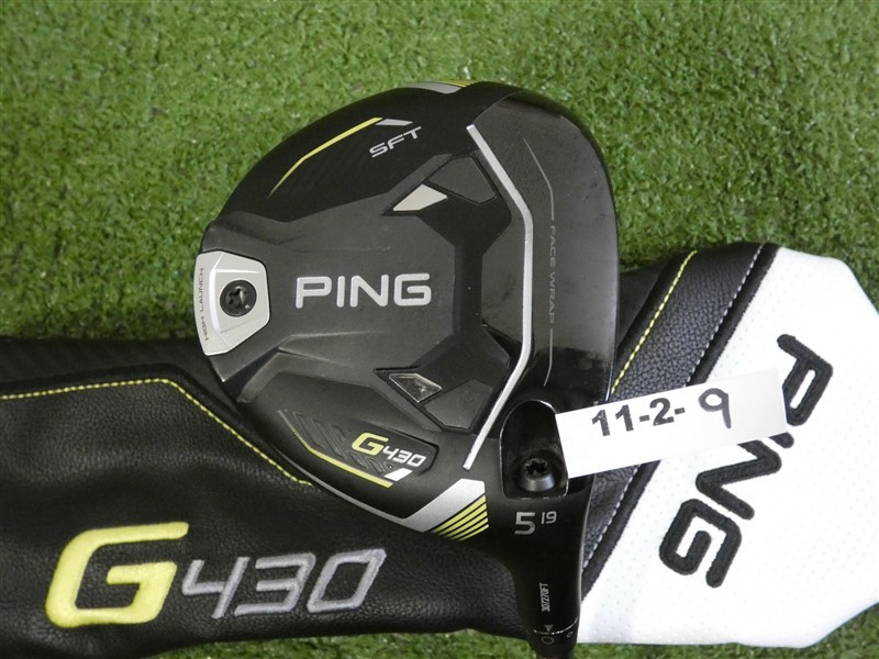 PING G430 HL SFT 19* 5 Wood Tour 75 Regular Graphite with Headcover