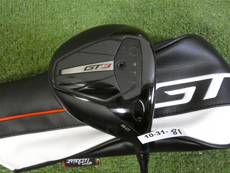 Titleist GT3 9.0* Driver HZRDUS Black 5G 60g 6.0 Stiff Graphite with Headcover