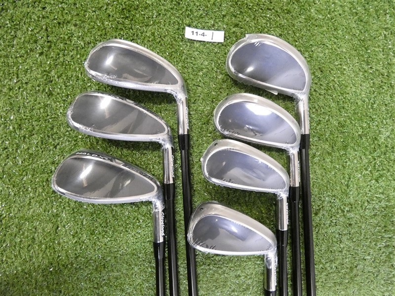 Cleveland Halo XL Full-Face Irons 5-G Helium Nanocore 60 F2 Senior Graphite New