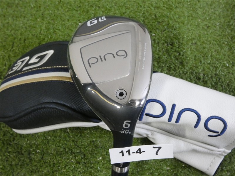 PING G Le3 30* Womens 6 Hybrid Rescue ULT250 Lite Ladies Graphite with HC New