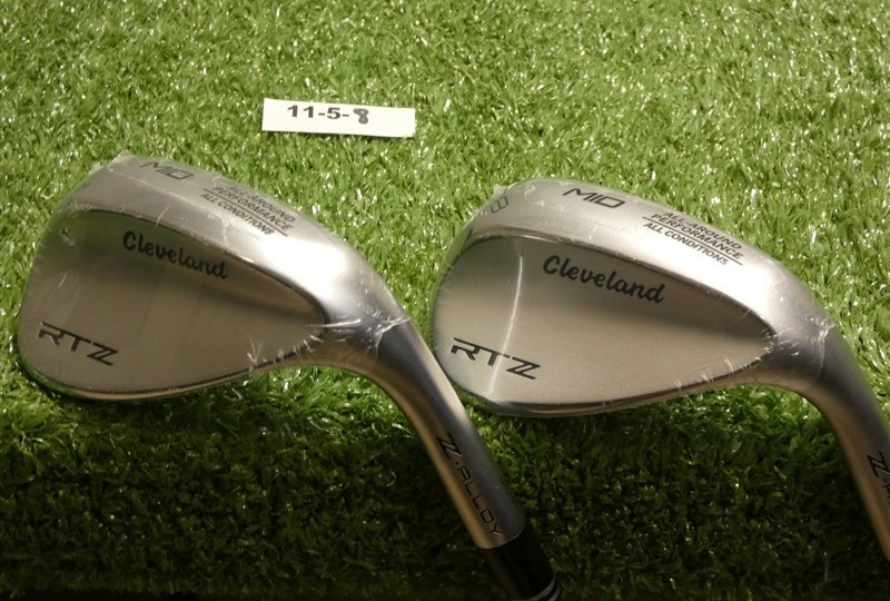 Cleveland RTZ ZipCore Tour Satin 54/58* 10* Sand/Lob Wedge Set Mid DG Steel New