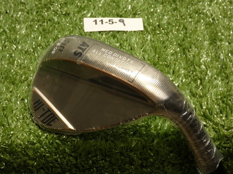 TaylorMade Milled Grind Hi-Toe 4 RAW 50* 09* Gap Wedge ATS Grind DG Steel New