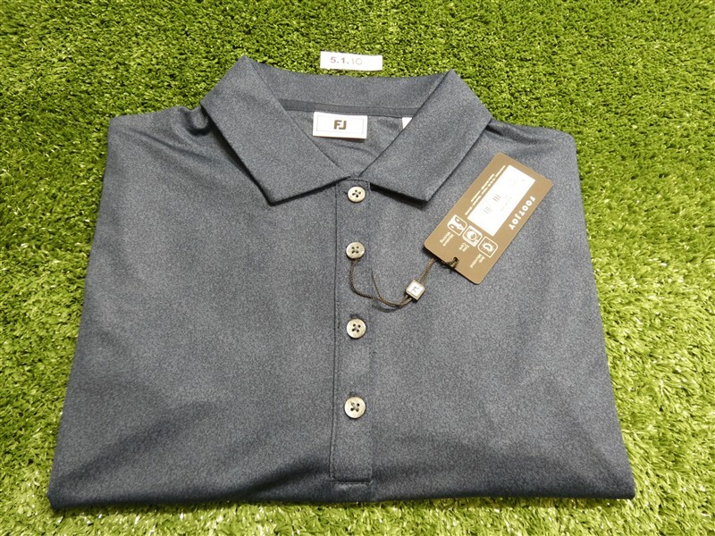 FootJoy Womens Speckle Golf Shirt Navy Blue Small 33458