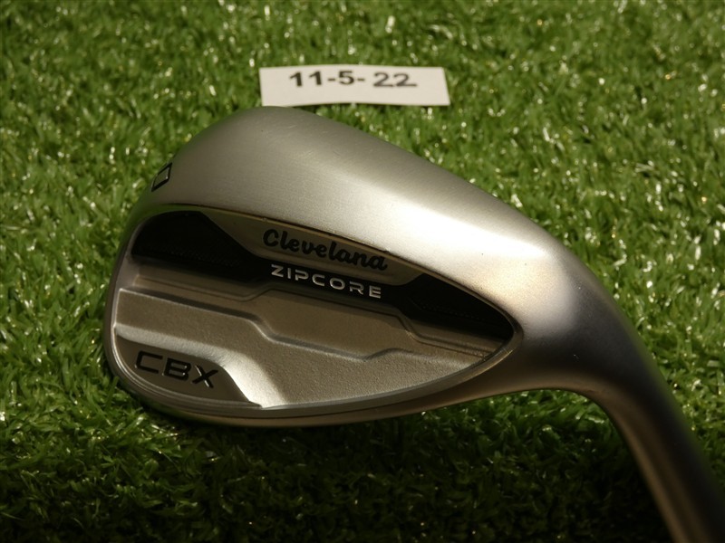 Cleveland CBX ZipCore 60* 10* Lob Wedge Dynamic Gold Tour Spinner Steel Mint