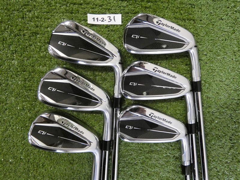TaylorMade Qi Irons 5-P KBS Max MT 85 Stiff Steel Excellent