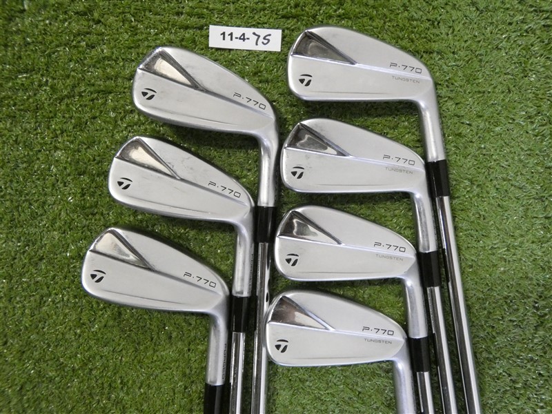 TaylorMade 2023 P770 Forged Irons 4-P NS Pro Modus 3 Tour 120 Stiff Steel
