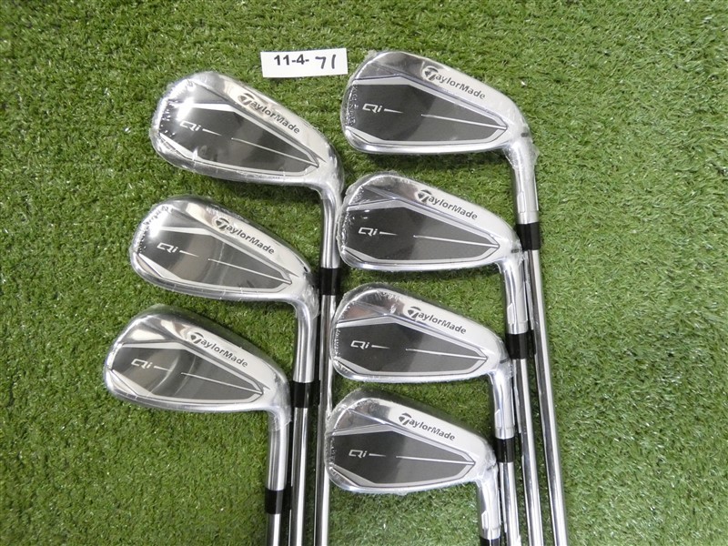 TaylorMade Qi Irons 5-P & A KBS Max MT 85 Regular Steel New