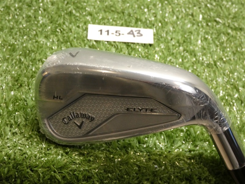 Callaway Elyte HL 7 Iron KBS Max 80 Regular Steel New