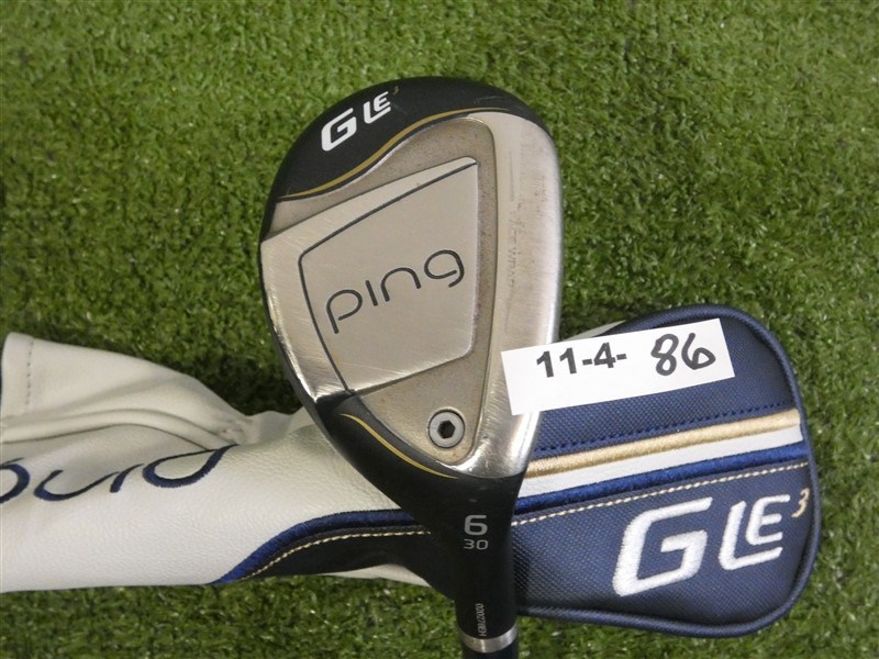 PING G Le3 30* Womens 6 Hybrid Rescue ULT250 Lite Ladies Graphite w HC Excellent