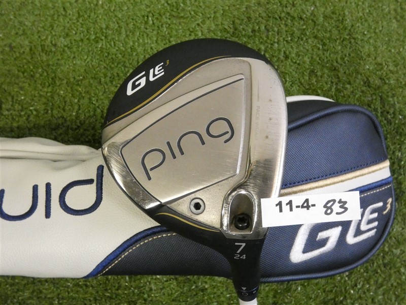 PING G Le3 24* Womens 7 Wood ULT250 Lite Ladies Graphite w Headcover Excellent