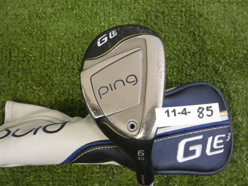 PING G Le3 30* Womens 6 Hybrid Rescue ULT250 Lite Ladies Graphite with Headcover