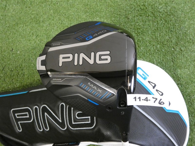 PING G440 Max 9* Driver Alta CB 50 Stiff Graphite with Headcover Mint