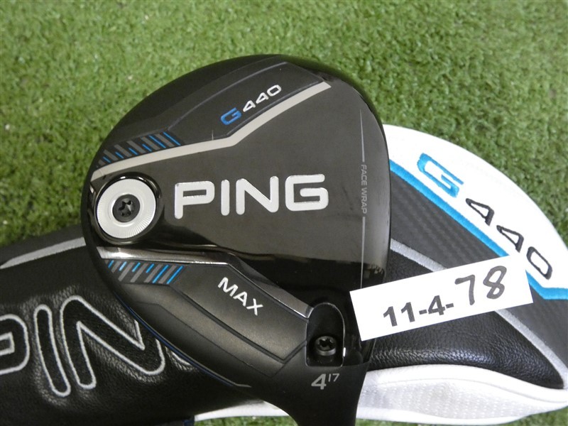 PING G440 HL Max 17* 4 Wood Alta Quick 45g Senior Graphite with Headcover Mint