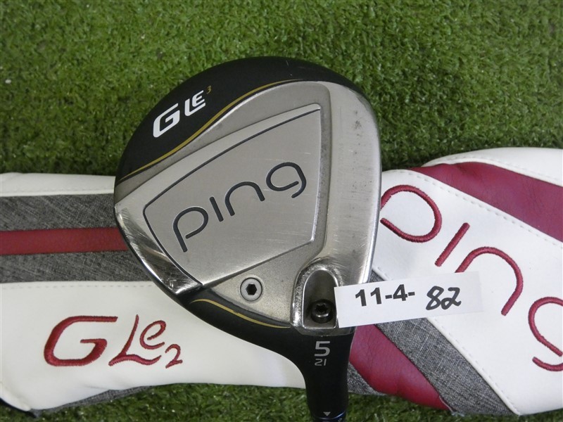 PING G Le3 21* Womens 5 Wood ULT250 Lite Ladies Graphite with G Le2 HC Excellent