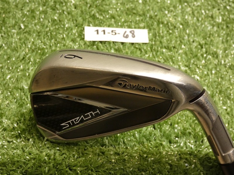 TaylorMade Stealth 6 Iron Elevate MPHS 95 Stiff Steel Midsize Grip