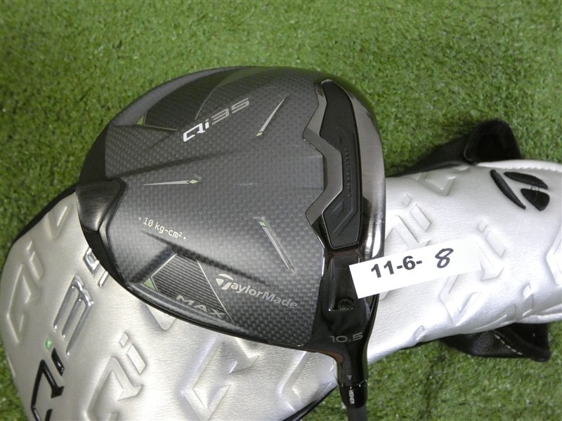 TaylorMade Qi35 Max 10.5* Driver Fujikura AirSpeeder 50 A Senior w HC Excellent