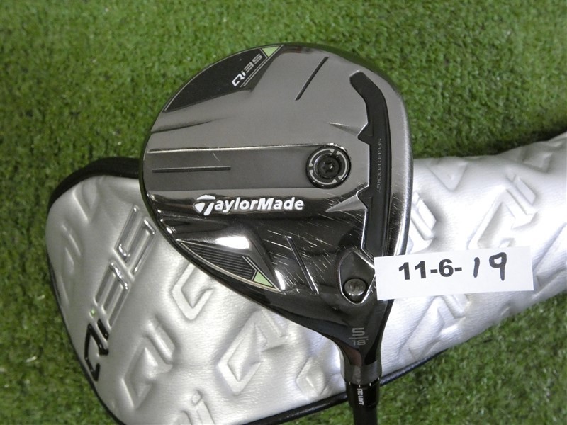 TaylorMade 2025 Qi35 18* 5 Wood Ventus Blue 5 Regular Graphite with HC Excellent