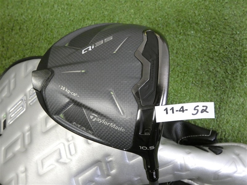 TaylorMade Qi35 Max 10.5* Driver Fujikura AirSpeeder 50 Regular Graphite w HC