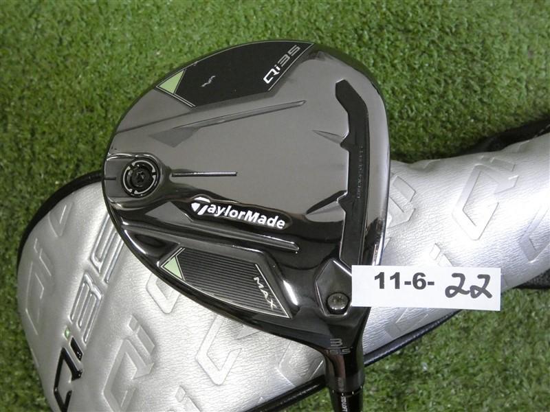 TaylorMade Qi35 Max 15.5* 3 Wood AirSpeeder 50 Regular Graphite w HC Excellent