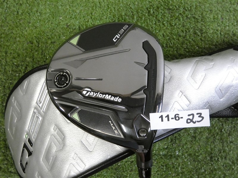 TaylorMade 2025 Qi35 Max 15.5* 3 Wood AirSpeeder 50 A Senior Graphite w HC Mint