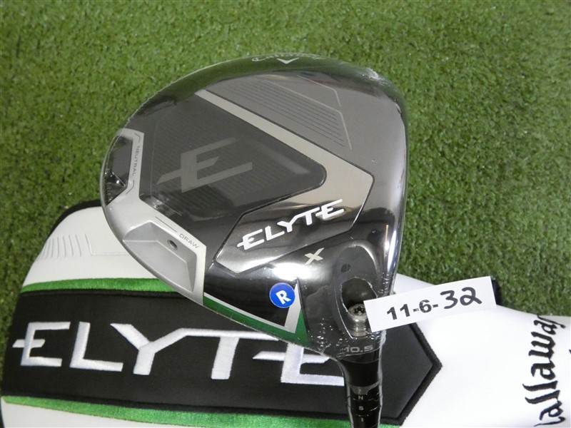 Callaway 2025 Elyte X 10.5* Driver Vanquish 40 Regular Graphite w Headcover New