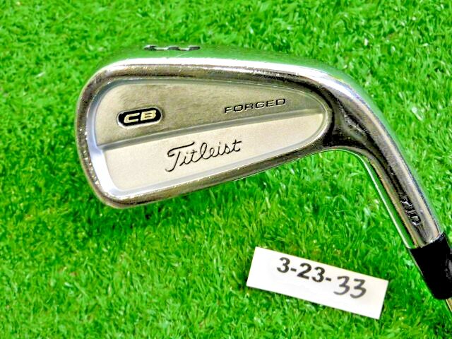 Titleist CB 710 Forged 3 Iron KBS Tour Prototype Stiff Steel