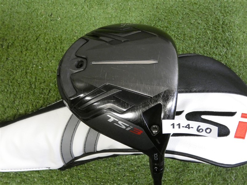 Titleist TSi3 10* Driver HZRDUS Black 60g 6.0 Stiff Graphite with Headcover