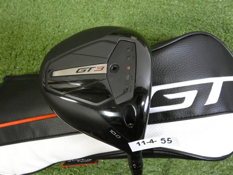 Titleist GT3 10.0* Driver HZRDUS Black 5G 60g 6.0 Stiff Graphite w HC Excellent