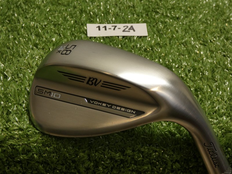 Titleist Vokey SM10 Tour Chrome 58* 6* Lob Wedge K Grind Dynamic Gold Steel Mint