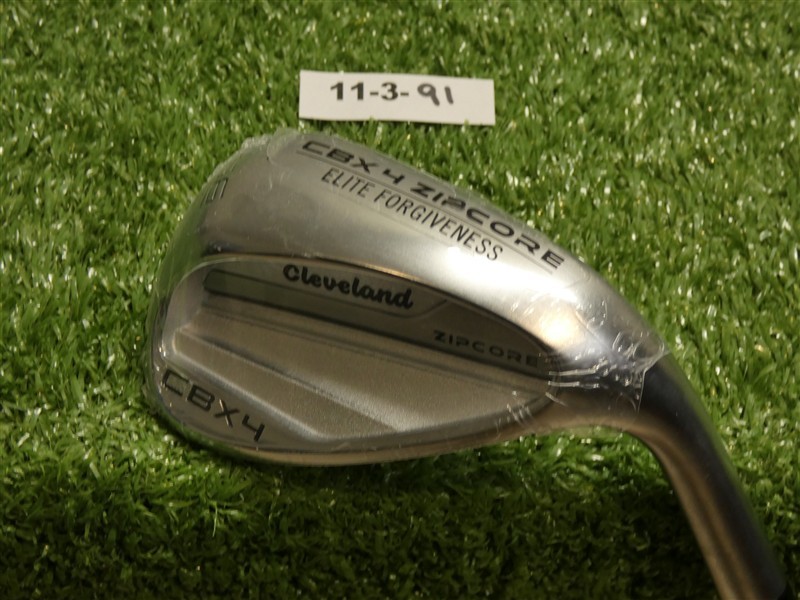 Cleveland CBX 4 ZipCore 56* 14* Sand Wedge KBS Hi-Rev 2.0 115 Steel New