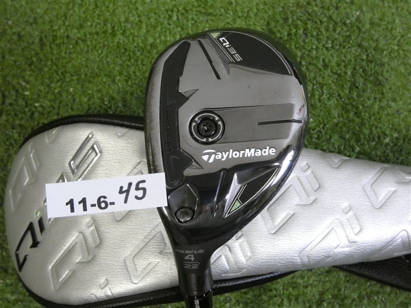 TaylorMade 2025 Qi35 22* Left Hand 4 Hybrid Rescue Ventus Blue 6 Regular w HC