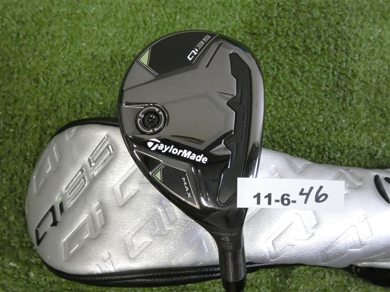 TaylorMade Qi35 Max 23* 4 Hybrid Rescue AirSpeeder 50 Regular Graphite w HC Mint