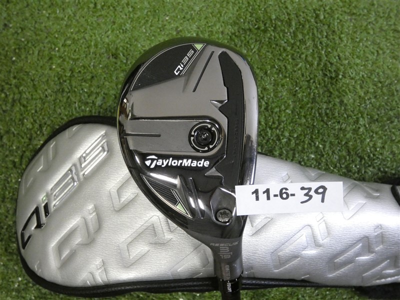 TaylorMade Qi35 19* 3 Hybrid Rescue Ventus Blue 7 Stiff Graphite w HC Excellent