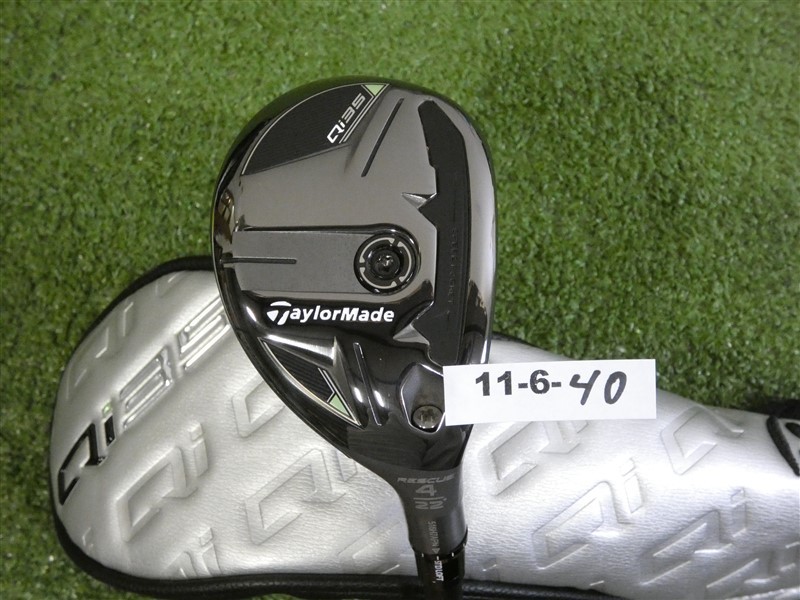 TaylorMade Qi35 22* 4 Hybrid Rescue Ventus Blue 7 Stiff Graphite w HC Excellent