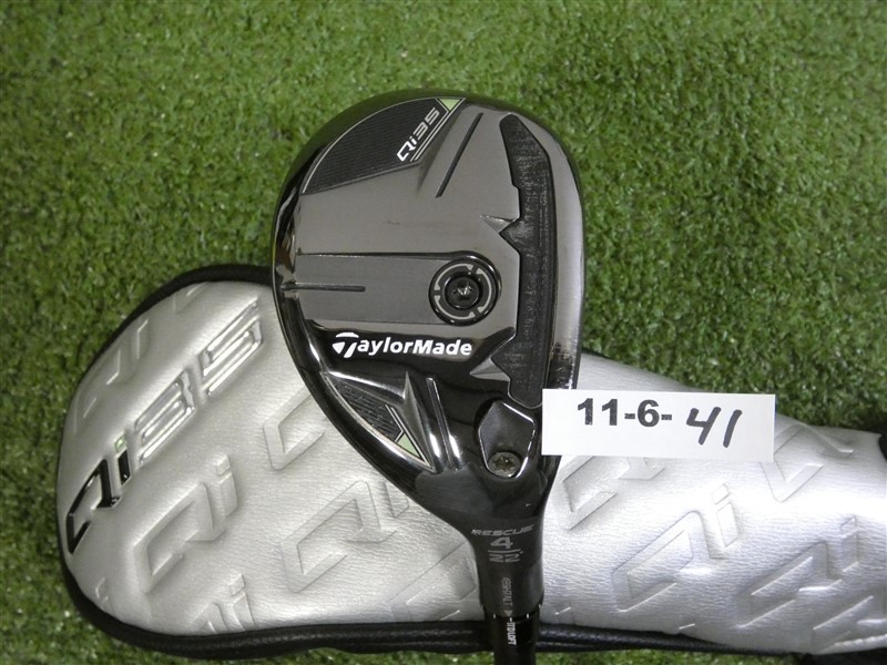 TaylorMade Qi35 22* 4 Hybrid Rescue Ventus Blue 7 Stiff Graphite w HC Excellent