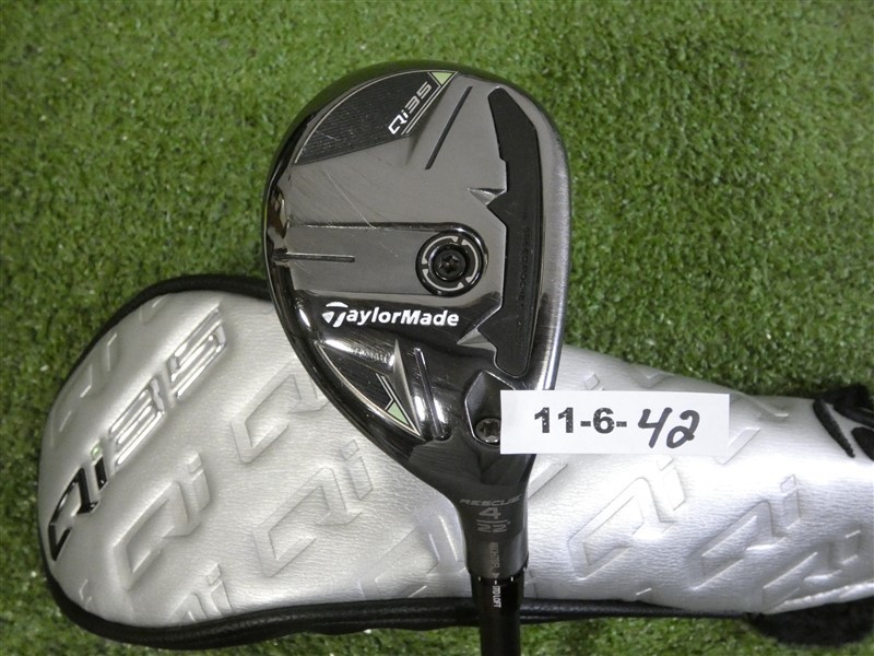 TaylorMade Qi35 22* 4 Hybrid Rescue Ventus Blue 6 Regular Graphite w Headcover