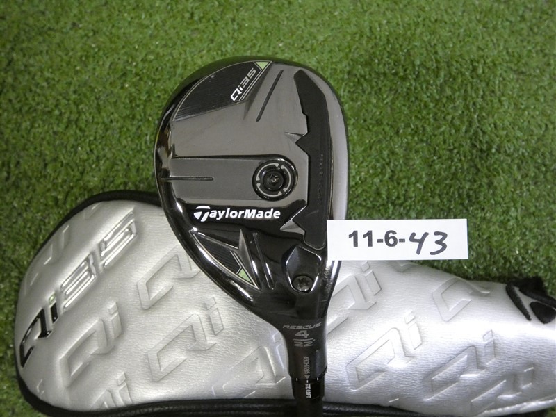 TaylorMade Qi35 22* 4 Hybrid Rescue Ventus Blue 6 Regular Graphite HC Excellent