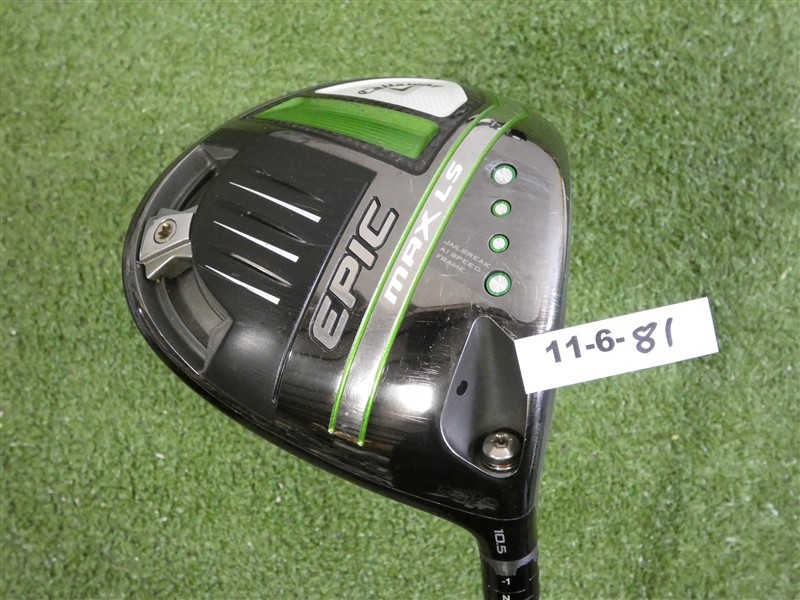 Callaway Epic Max LS 10.5* Driver MMT 60 Stiff Graphite Excellent