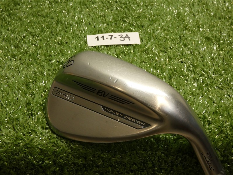 Titleist Vokey SM10 Chrome 60* 08* Lob Wedge M Grind Tensei Regular Graphite
