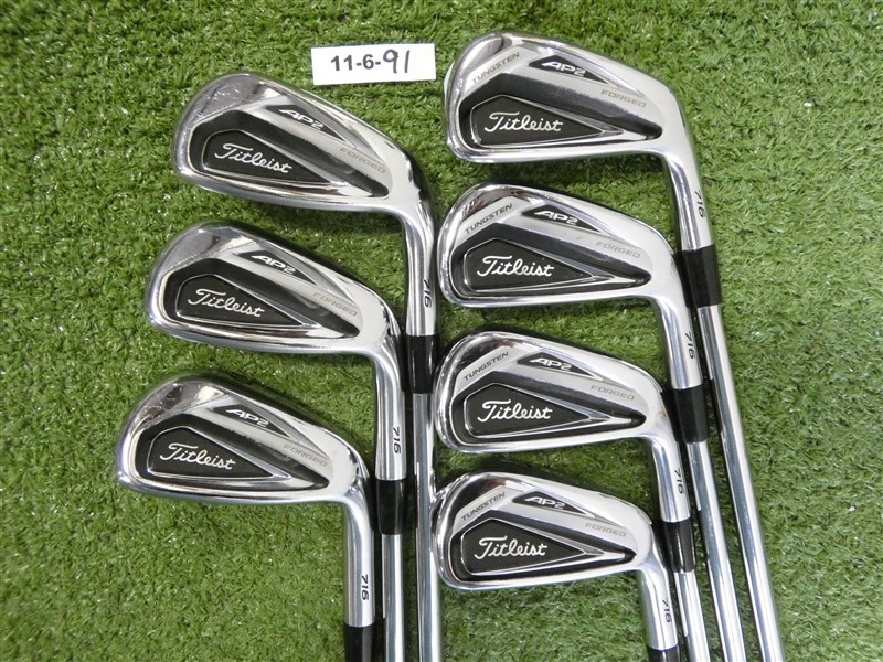 Titleist AP2 716 Forged Irons 4-P Dynamic Gold AMT S300 Stiff Steel