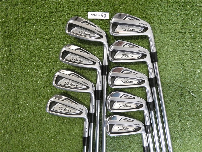 Titleist AP2 714 Forged Irons 3-P & W Project X 6.0 Stiff Steel +.5″